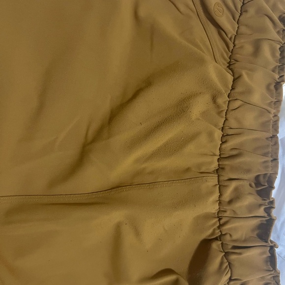 Lululemon Spiced Bronze High-Waist Cropped Pants – Elastic Waist – Size 4 - Picture 11 of 11